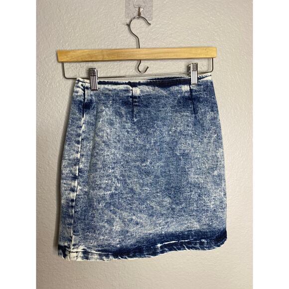 retrofete Willa Skirt in Light Blue Acid XS - Picture 4 of 7